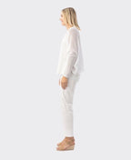 Orientique Knit Essentials Wrap - White