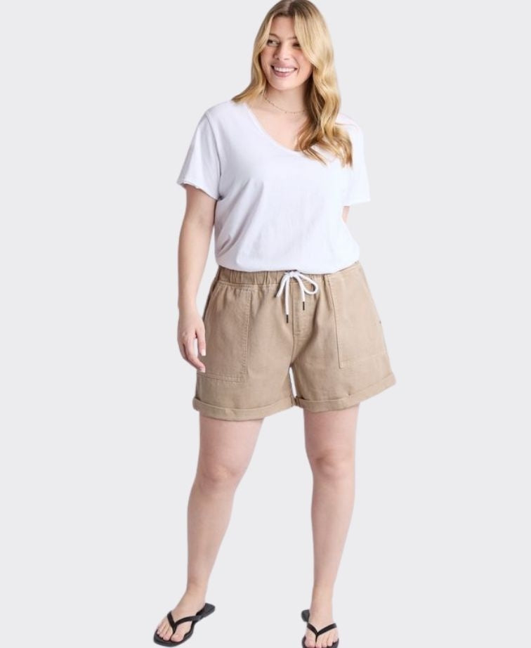 Elm Short Emma Relaxed - Latte