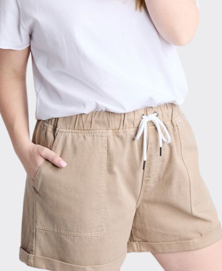 Elm Short Emma Relaxed - Latte