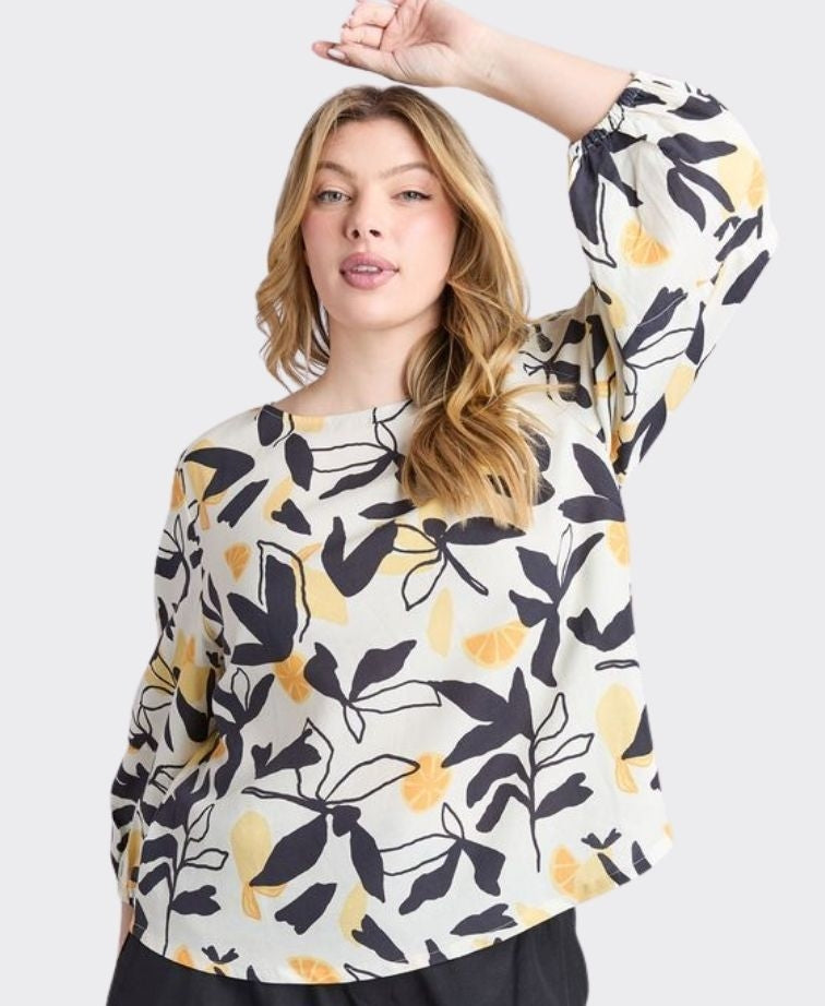 Elm Top Limone - Limone Leaf