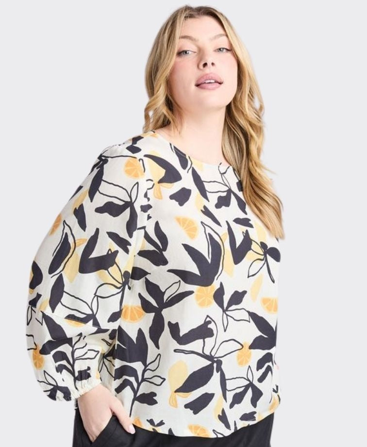 Elm Top Limone - Limone Leaf