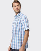 Breakaway Shirt S/S Trev Bamboo Blend - Teal Blue