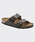 Birkenstock Arizona Smooth Leather Dark Brown Regular - Dark Brown