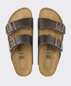 Birkenstock Arizona Smooth Leather Dark Brown Regular - Dark Brown