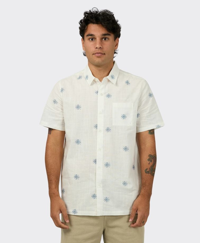SNT.GLTH Shirt S/S Medusa - Vintage White