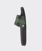 Swanndri Swanni Checked Slides - Olive/Blk Check