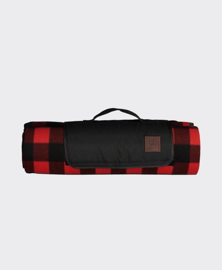 Swanndri Picnic Blanket V2 - Red/Blk Check