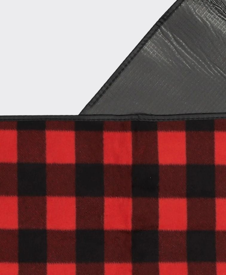 Swanndri Picnic Blanket V2 - Red/Blk Check