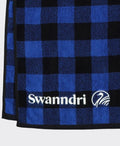 Swanndri Beach Towel v3 - Blue/Blk Check