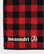 Swanndri Beach Towel v3 - Red/Blk Check