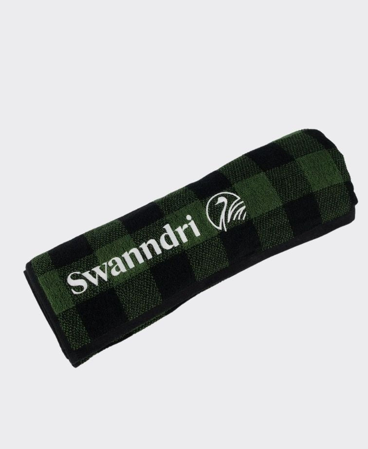 Swanndri Beach Towel v3 - Olive/Blk Check