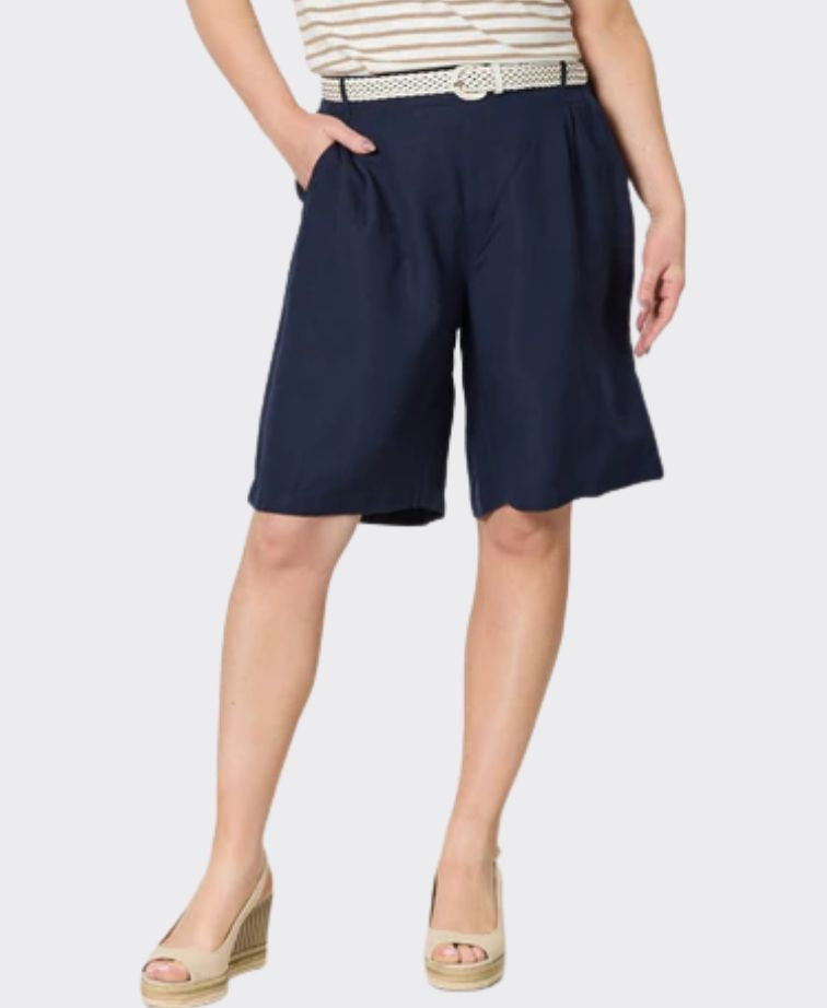 Gordon Smith Short Lino Loose Fit - Navy