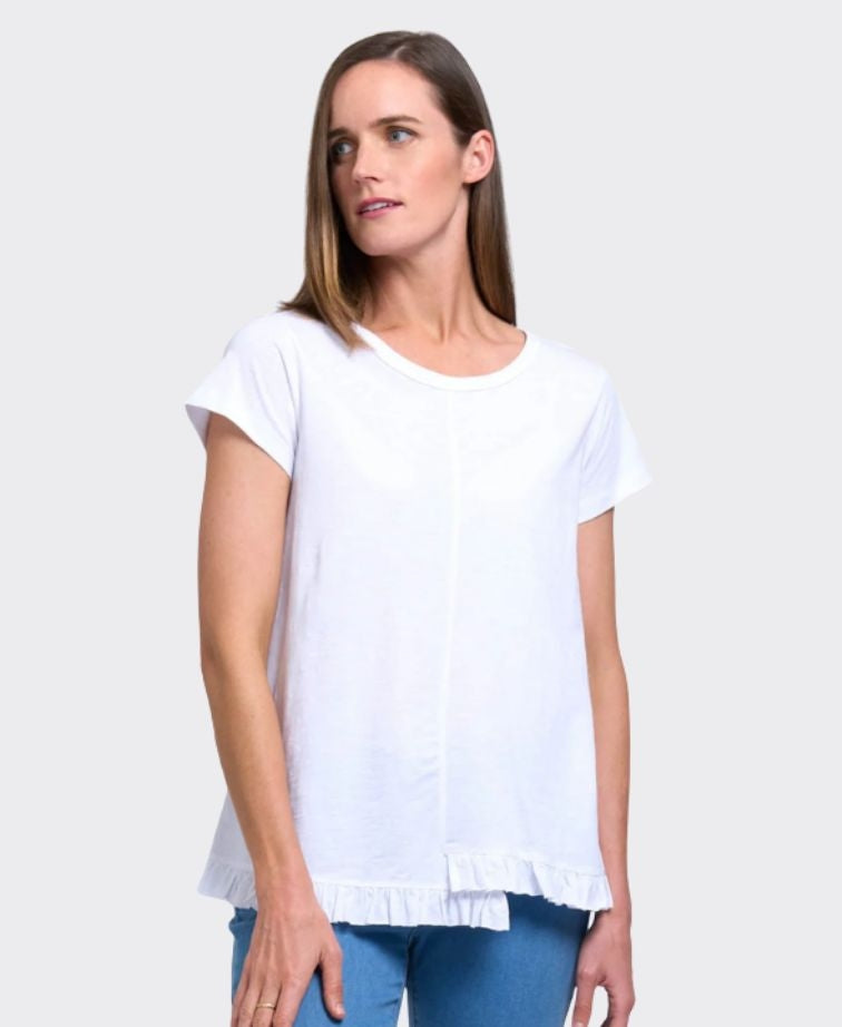 Foil Tee Best Friller - White