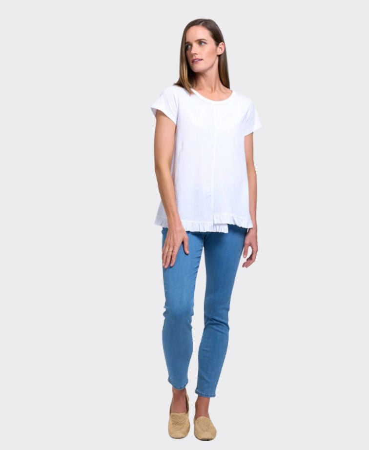 Foil Tee Best Friller - White