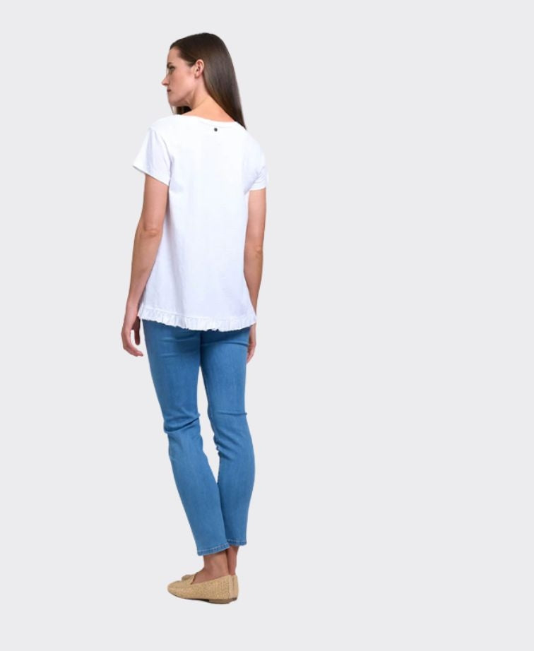 Foil Tee Best Friller - White