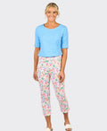 Vassalli Pant Pull On Lightweight Slim Leg 7/8 - Porto