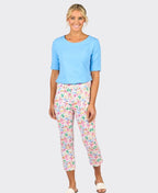 Vassalli Pant Pull On Lightweight Slim Leg 7/8 - Porto