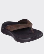 Skechers GO Walk Flex Sandal Vallejo - Brown/Black - Brown/Black