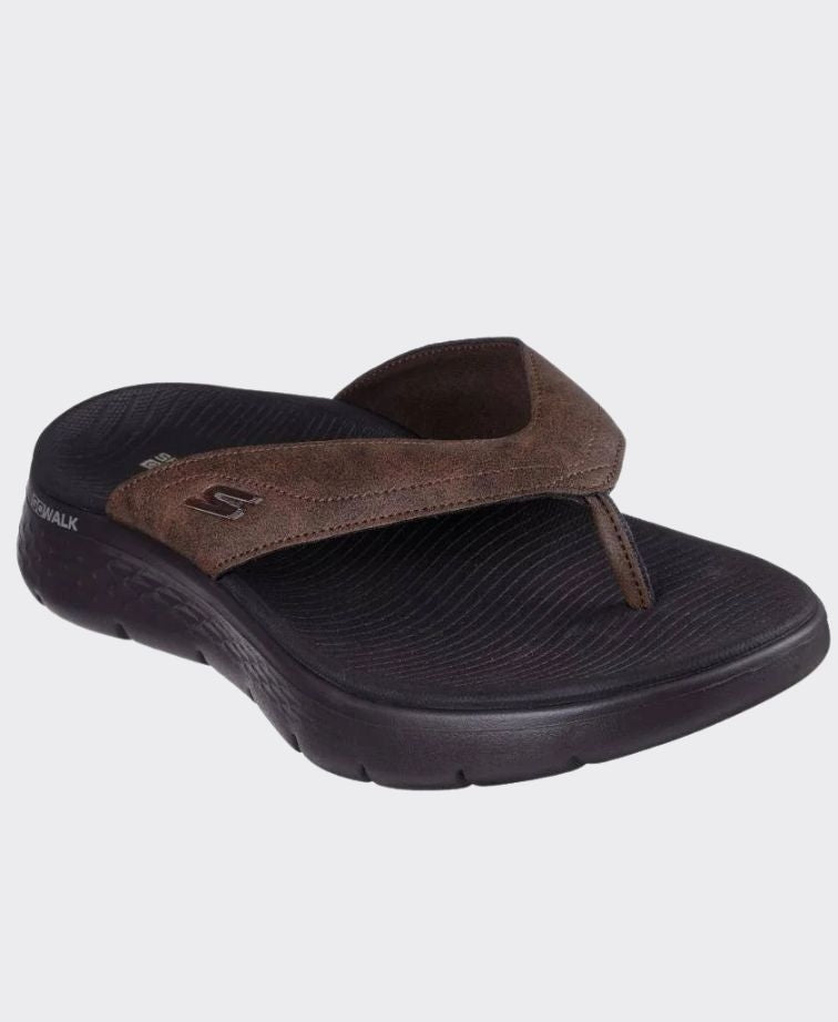 Skechers GO Walk Flex Sandal Vallejo - Brown/Black - Brown/Black