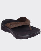 Skechers GO Walk Flex Sandal Vallejo - Brown/Black - Brown/Black