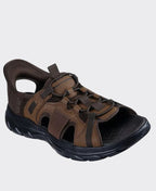 Skechers Slip-Ins Relaxed Fit: Revolted - Dark Brown - Dark Brown
