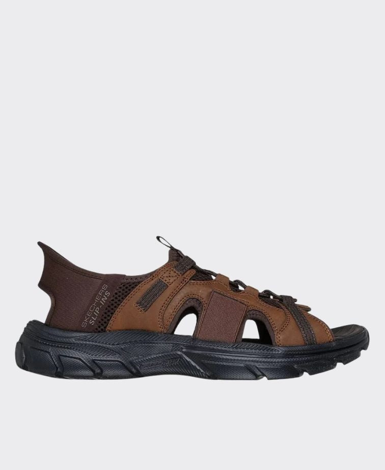 Skechers Slip-Ins Relaxed Fit: Revolted - Dark Brown - Dark Brown