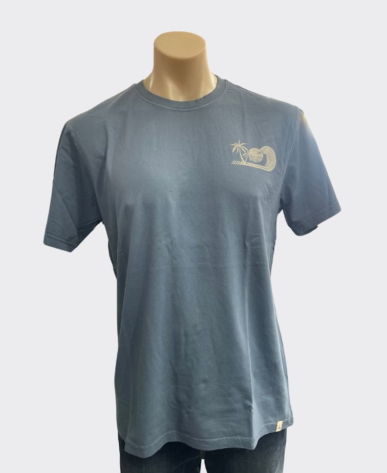 Pacific Creations Tee Mens Lineout - Denim