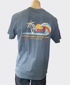 Pacific Creations Tee Mens Lineout - Denim