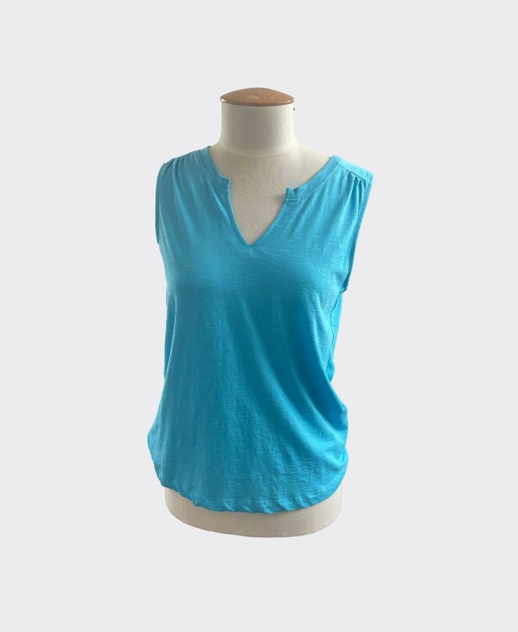 Foil Tank Great Investment Slub - Aquarius