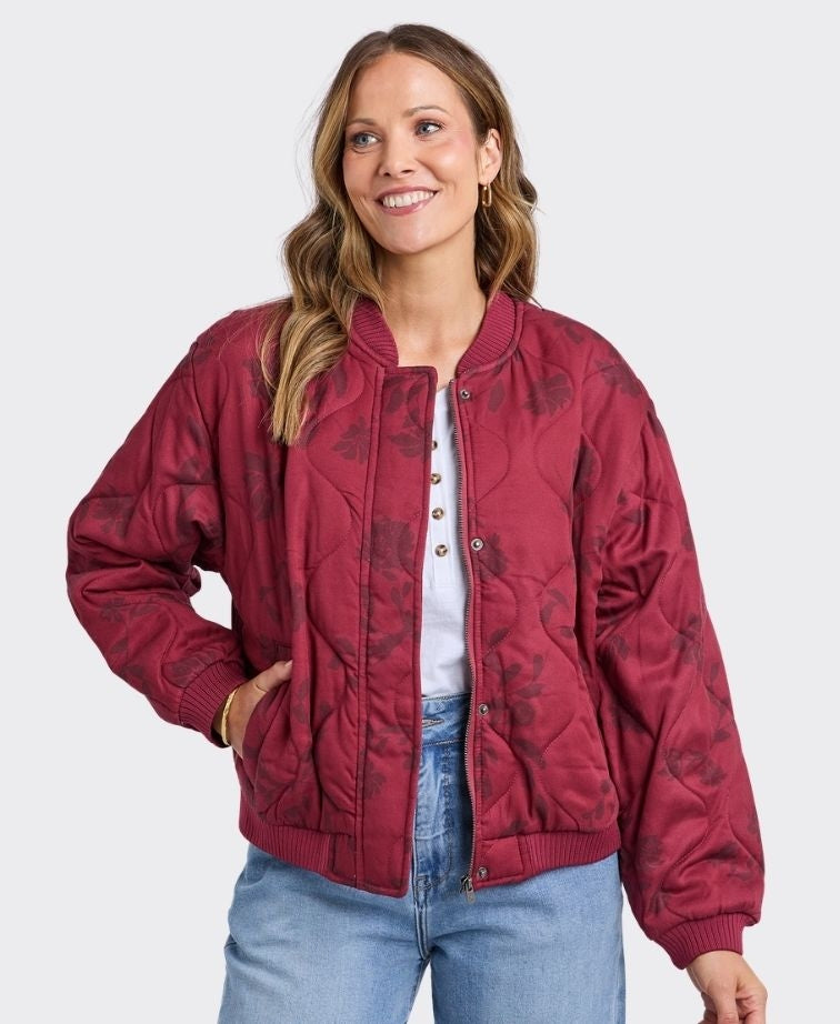 Elm Jacket Bramble - Plum Bramble