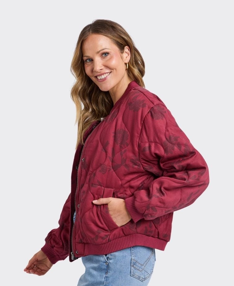 Elm Jacket Bramble - Plum Bramble