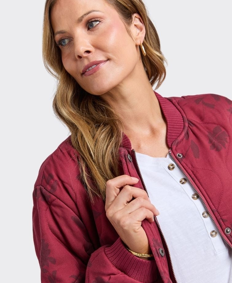 Elm Jacket Bramble - Plum Bramble