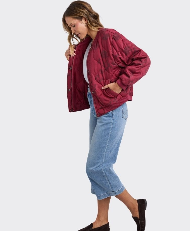 Elm Jacket Bramble - Plum Bramble