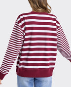 Elm Sweat All Sorts Crew - Plum