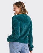 Elm Knit Paris Cardigan - Teal