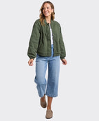 Elm Jacket Jean Bomber - FourLeaf Clover