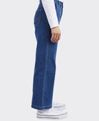 Elm Jean Izzy Wide Leg - Dark Blue Wash