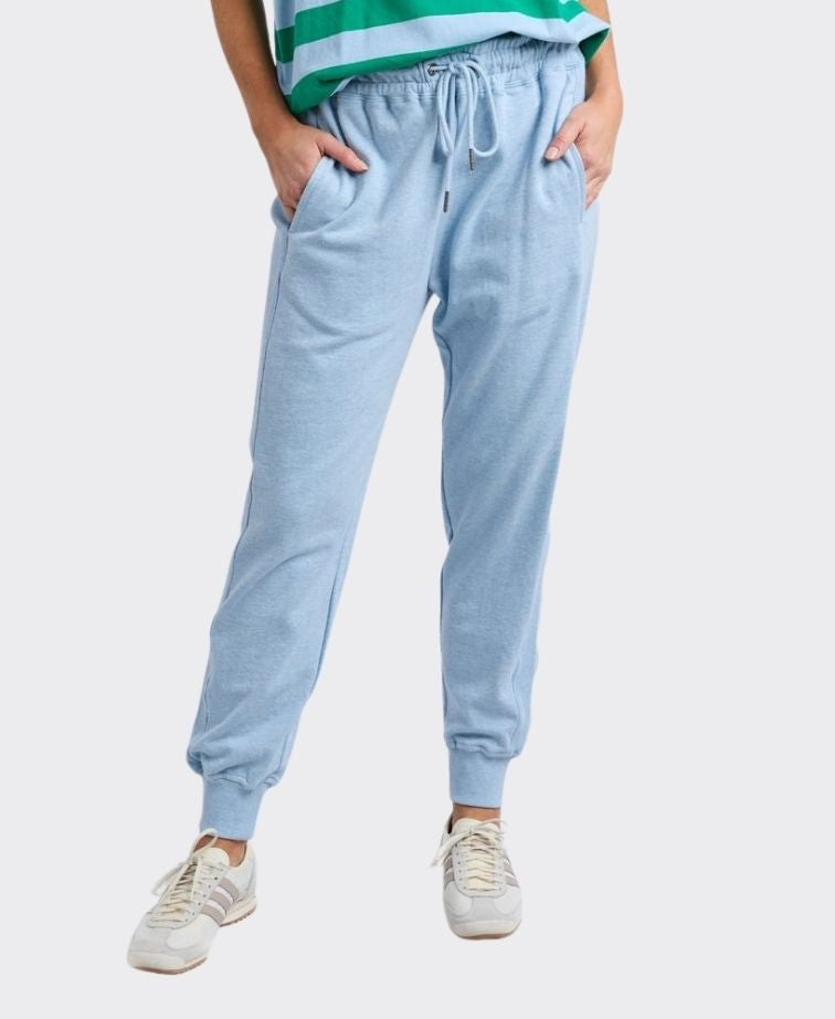 Elm Trackpant Lydia - Pale Blue Marle
