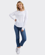 Elm Tee L/S Everyday - White