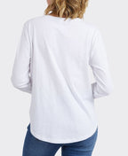 Elm Tee L/S Everyday - White