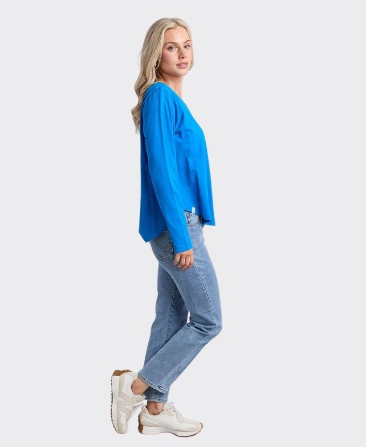 Elm Tee L/S Everyday - Royal Blue