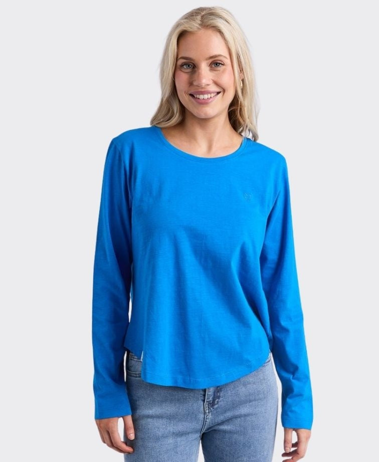 Elm Tee L/S Everyday - Royal Blue