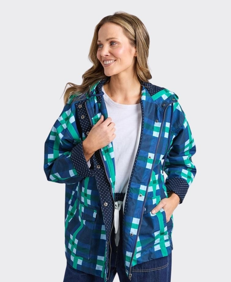 Elm Raincoat Bari - Bari Print