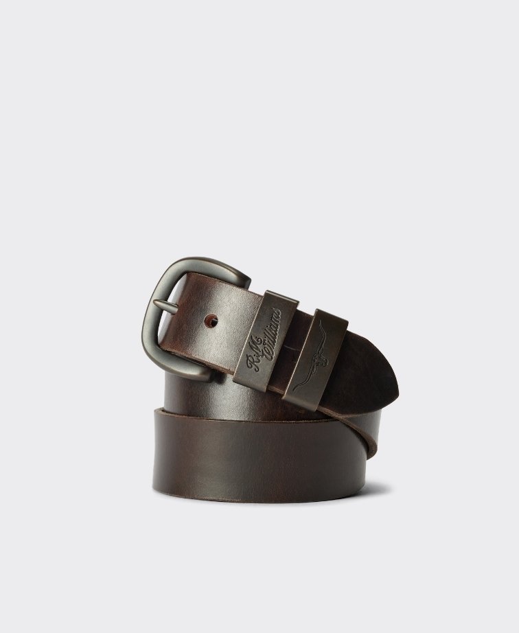 RMW Drover Belt - Walnut
