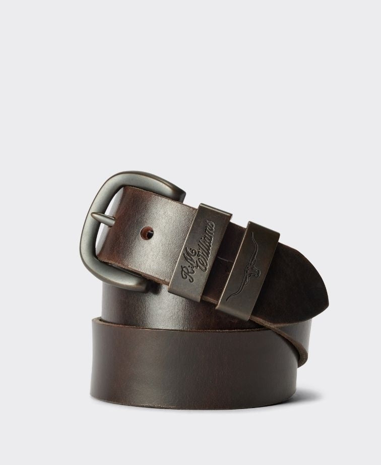 RMW Drover Belt - Walnut