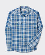 RMW Flinton Check Shirt - Sky
