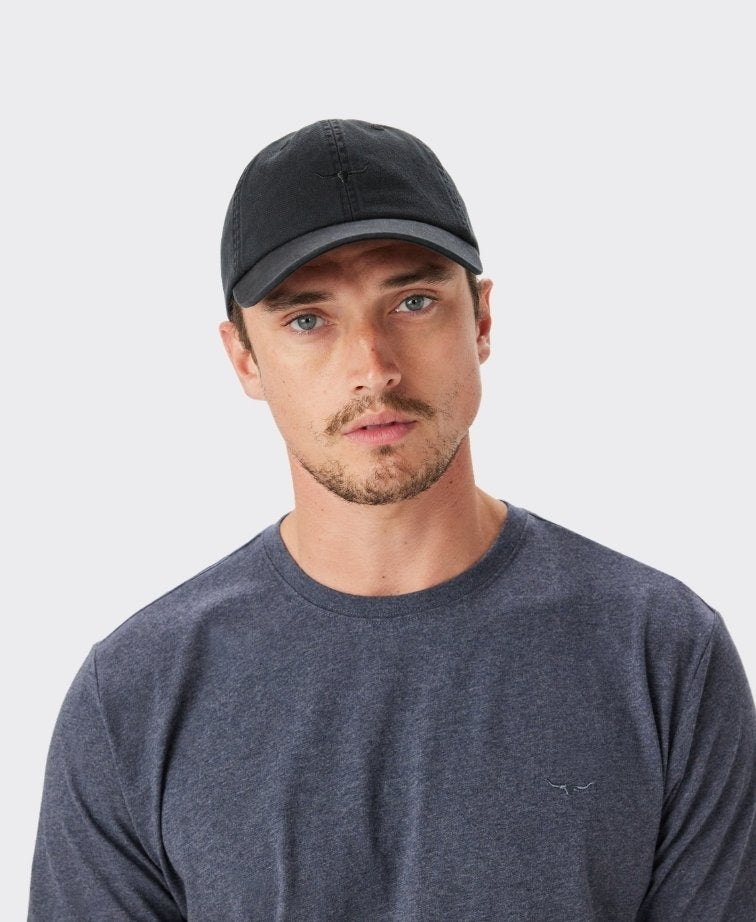 RMW Mini Longhorn Twill Cap - Pewter