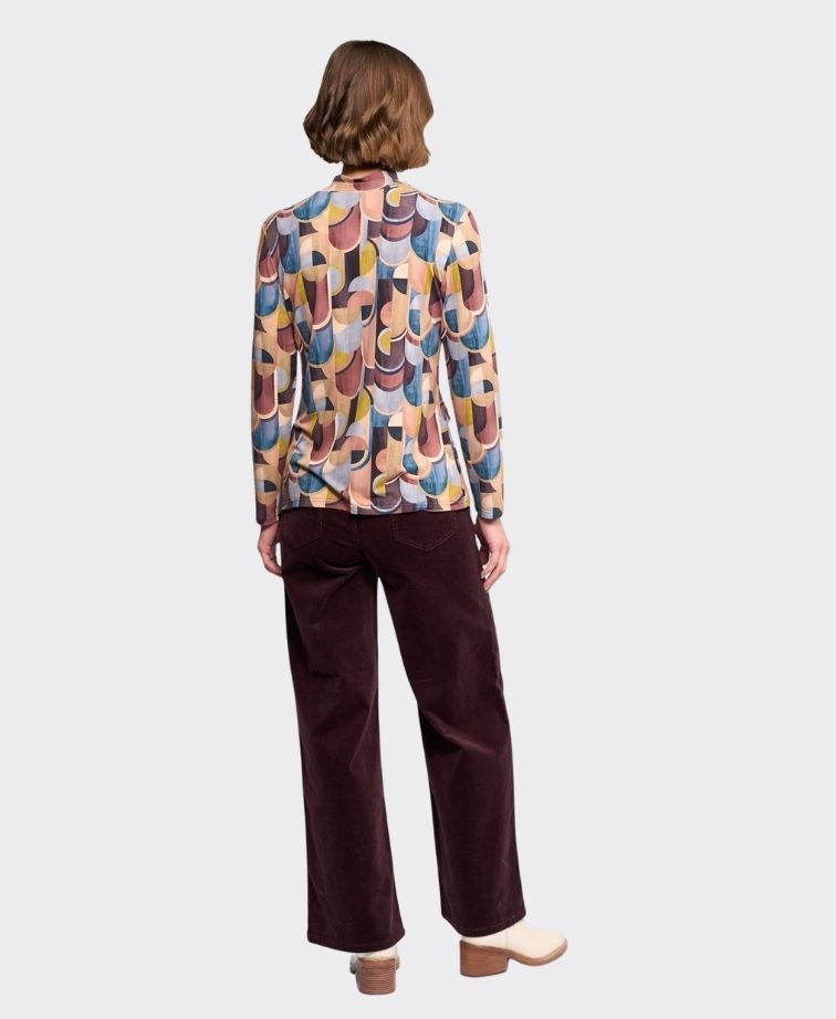 Vassalli Top Foundation High Neck Printed - Revolve