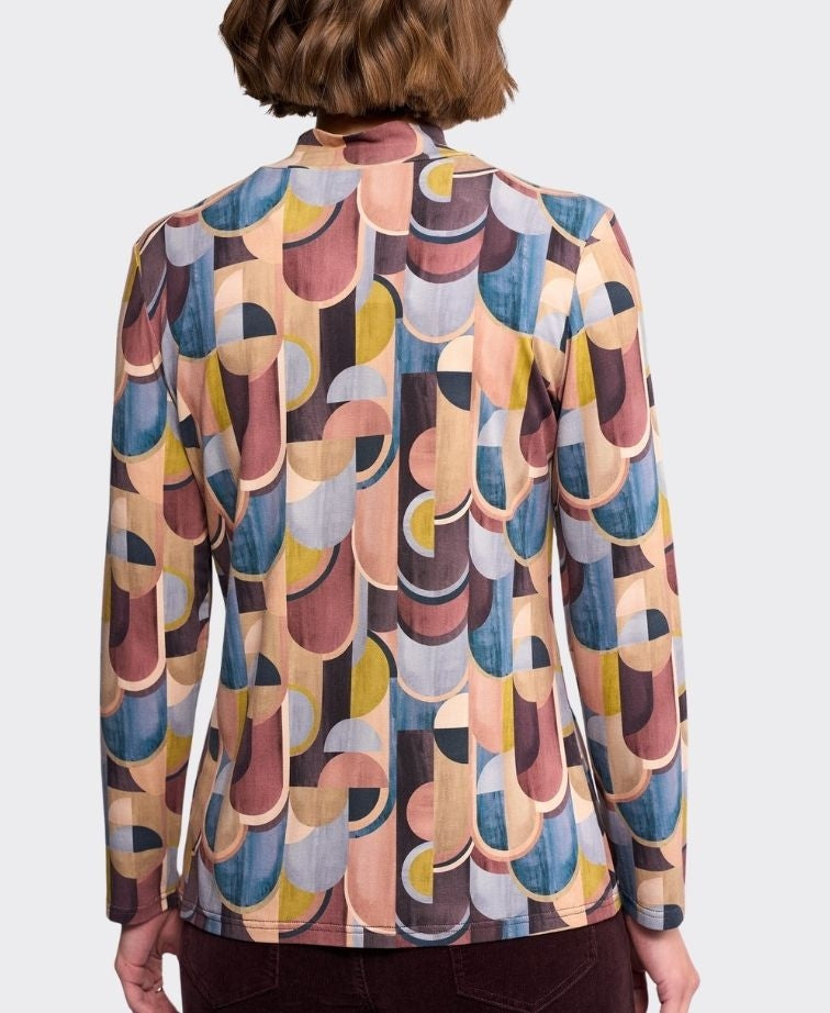 Vassalli Top Foundation High Neck Printed - Revolve