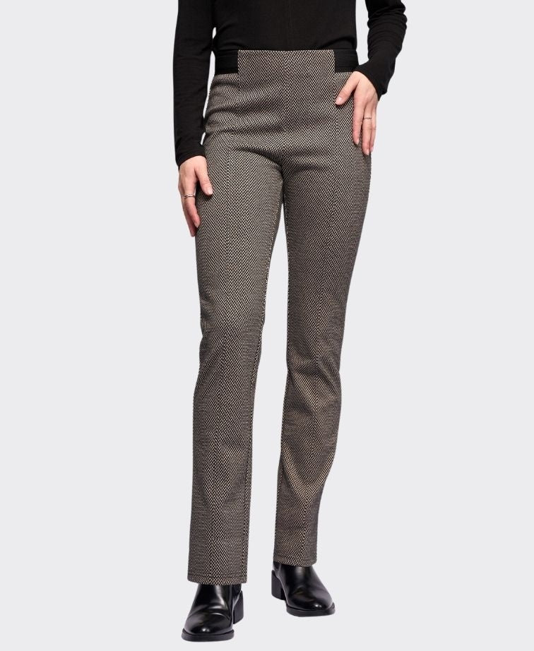 Vassalli Pant Everest Pull On Mini Check - Knox